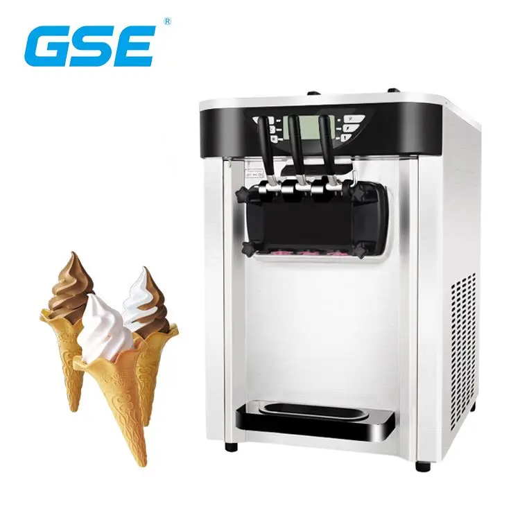 Goshen Electro Freeze  Keep Fresh 3 Flavor Desktop Commercial Automatic Ice Cream Machine