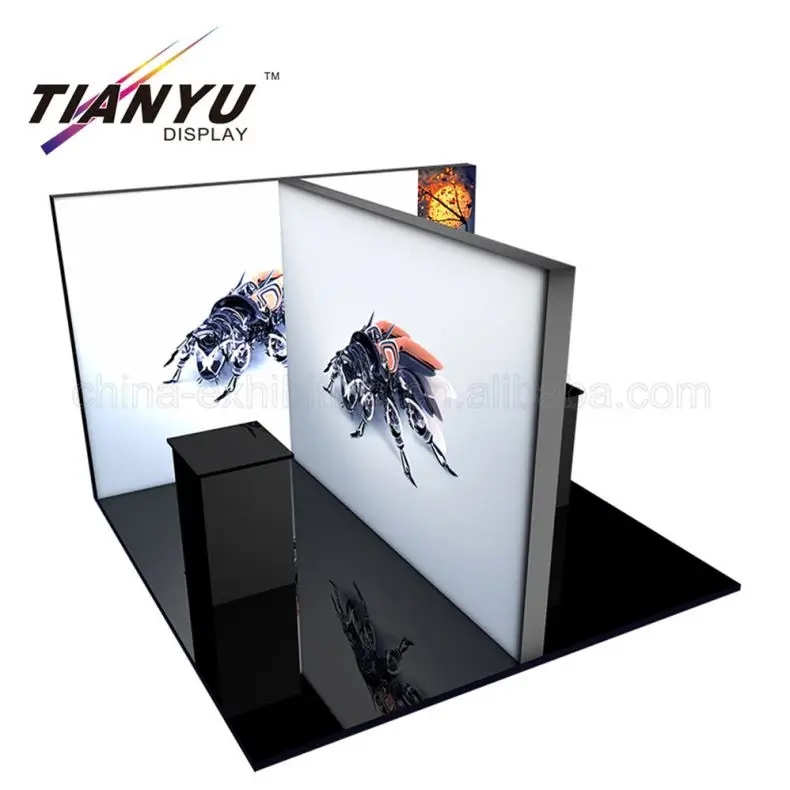 Tianyu Foldable Advertising Pop Up Shop Display Pvc Banner Background