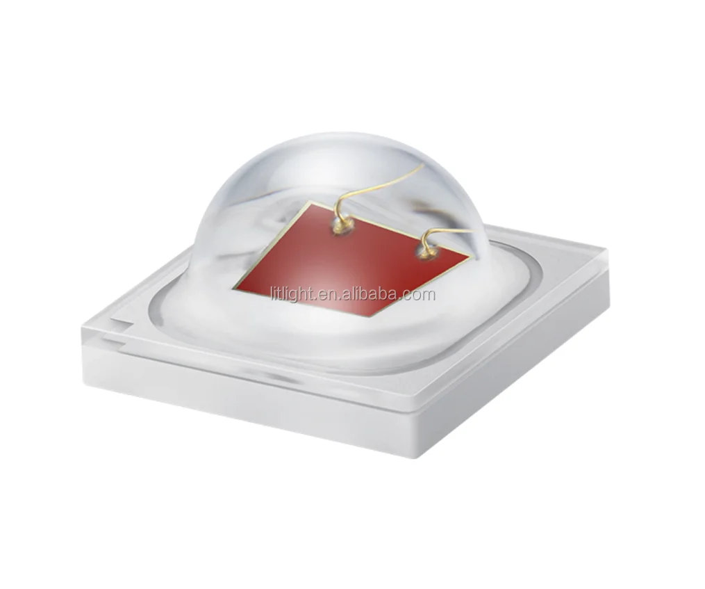 Оригинальный Samsung 3535 SMD LED LH351H 730 нм 1 Вт Высокая производительность 351 нм Дальний Красный мА ч для выращивания растений