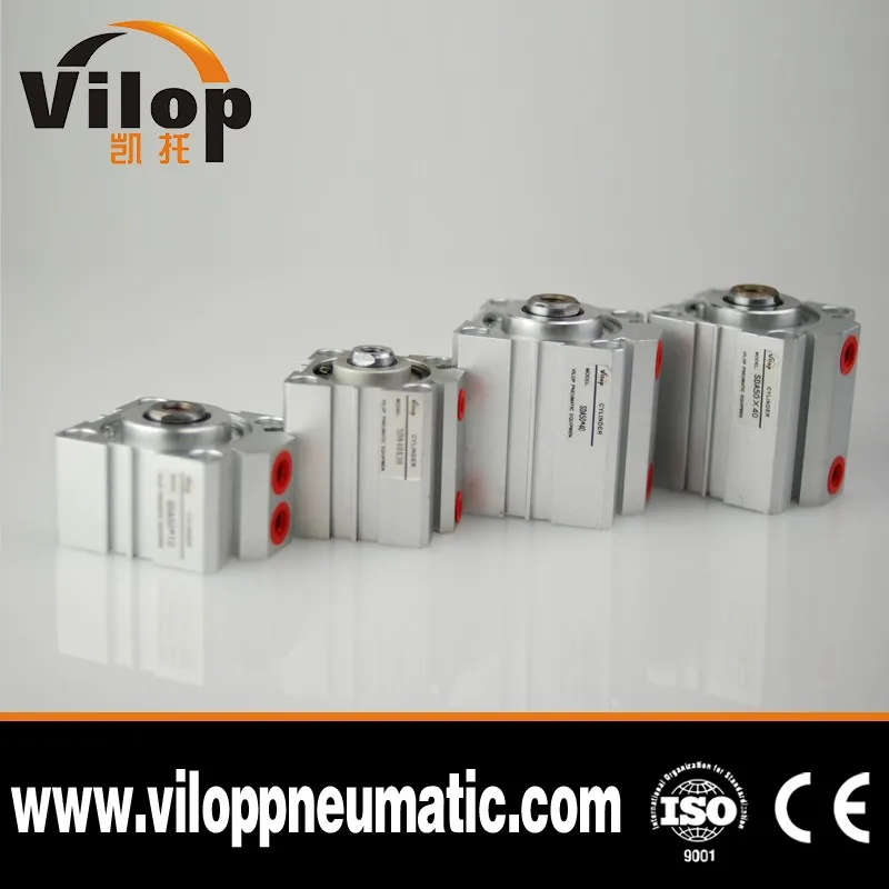 Factory Price Both Sides Piston Rod Pneumatic Cylinder Dimensions