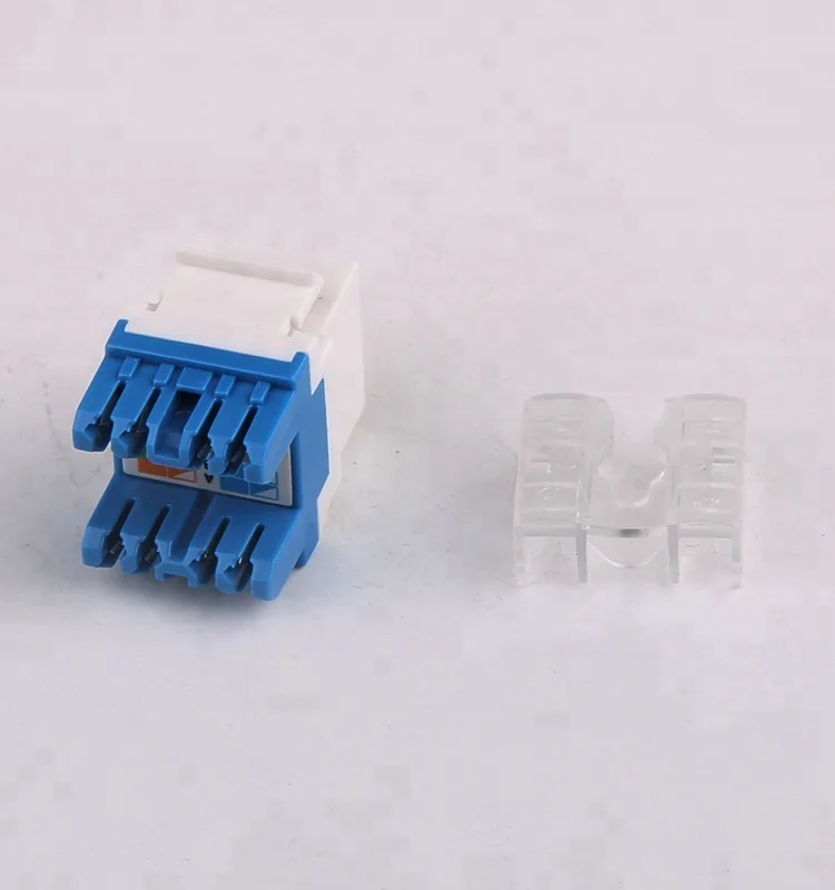 chinese manufacturing cheap punch down utp cat6 180 degree rj45 Keystone Jack short model