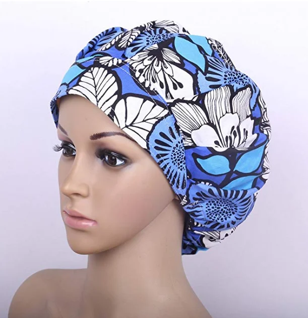 Doctor Classic Scrub Hat Adjustable Sweatband Bouffant hat for Women Ponytail