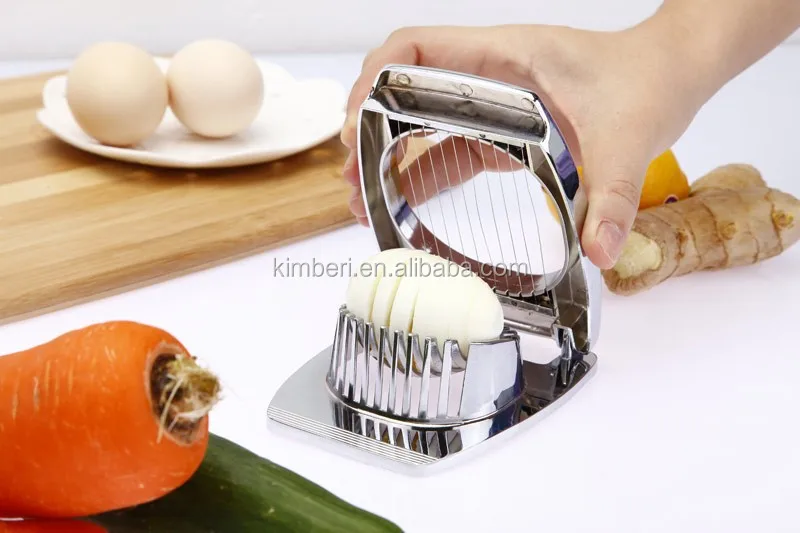 stainless steel easy-to-use smart egg slicer with wire