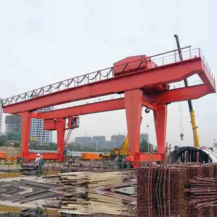 Heavy Duty Good Quality Container yard Double Girder RMG Rail Mounted Container Gantry Crane