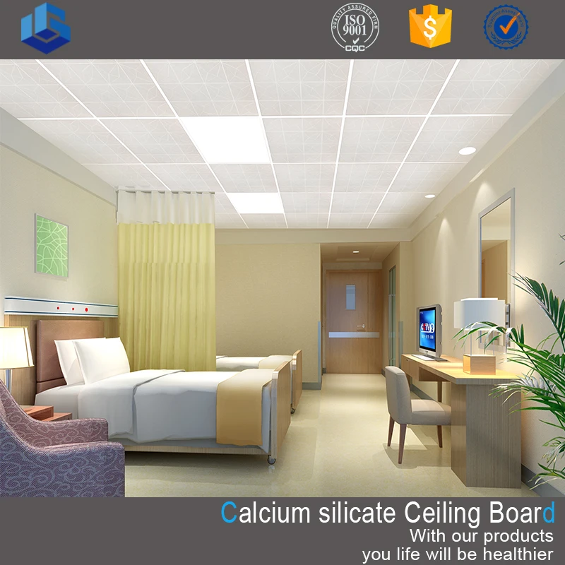 
Acoustic decorative calcium silicate false ceiling specifications 