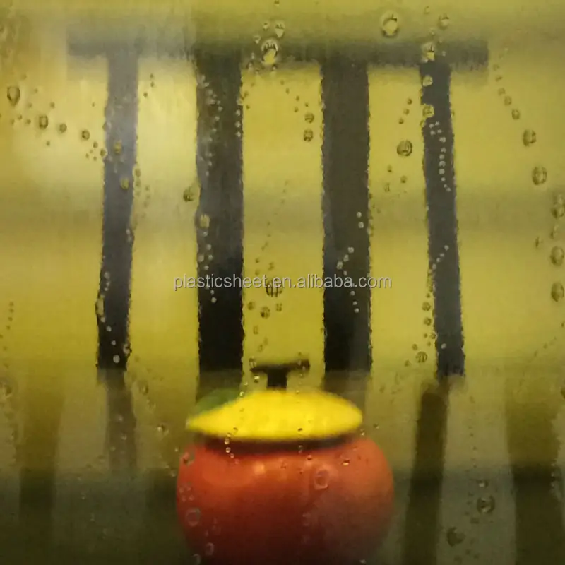 Пластиковый стеклянный лист с узором для ванной комнаты