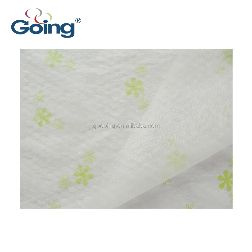 Full laminated breathable  polyethylene printing PE film raw material for baby diaper nonwoven