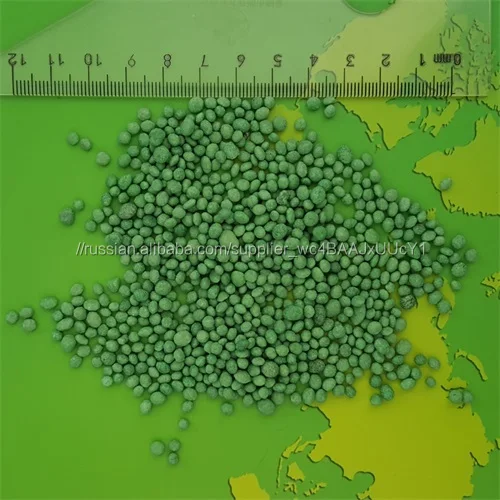 Sulfur-based complex granular fertilizers npk 13-13-21 + 7.7 s