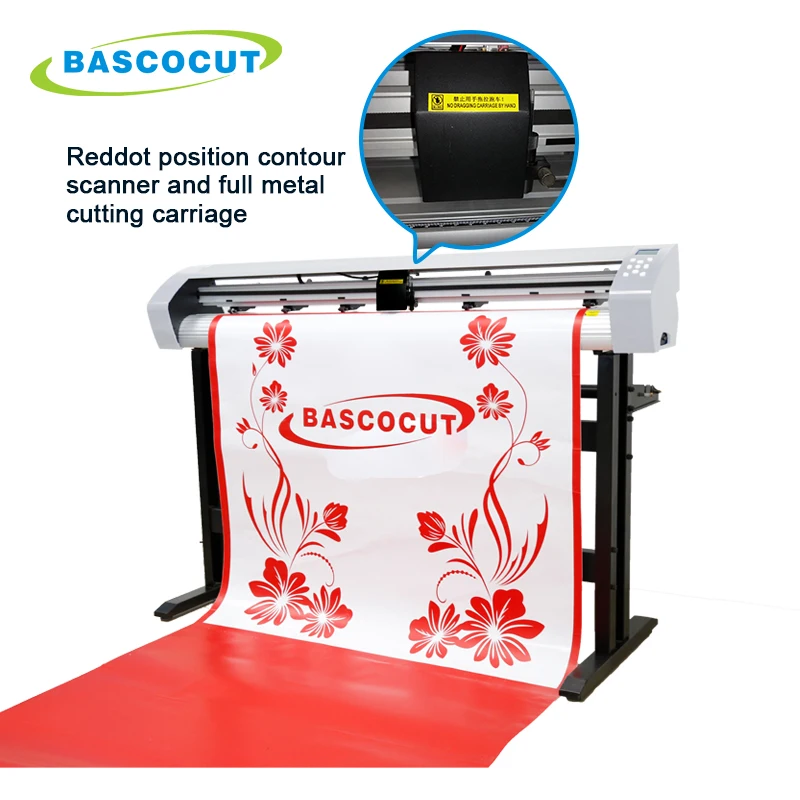 48 Inch  Cheap vinyl Cutter Plotter with Manual contour cutting function