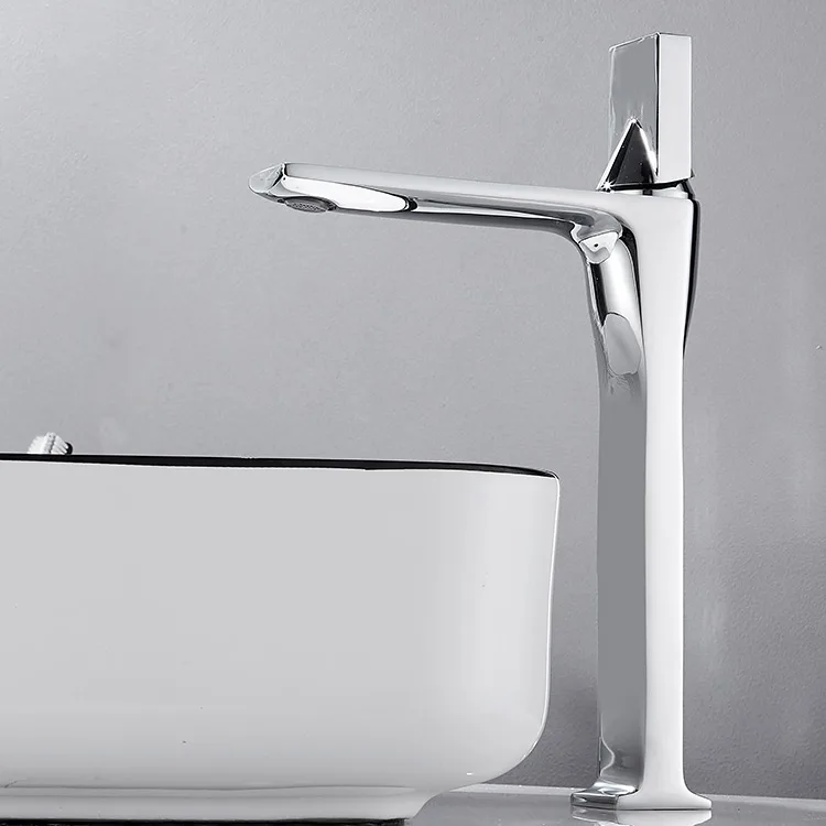 Factory product copper bathroom basin faucets cold and hot water mixer basin tap