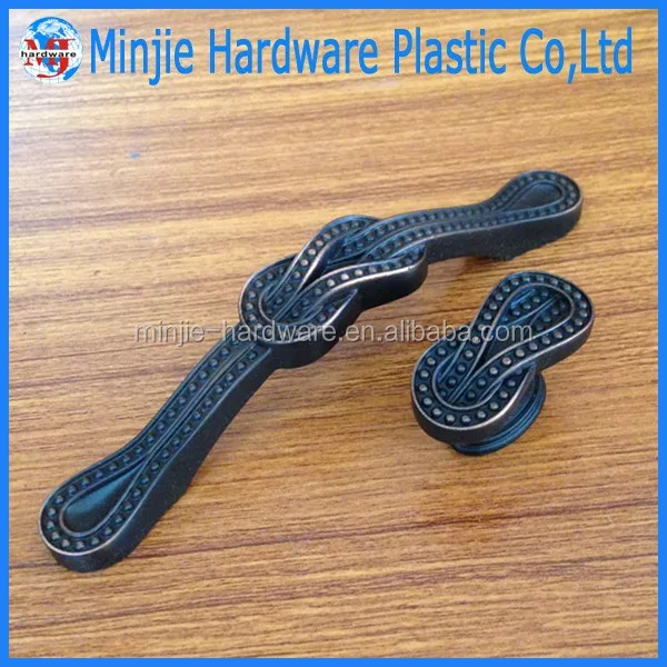 Manufacturer Hot Sale Antique Copper Zinc Alloy Cabinet Handles