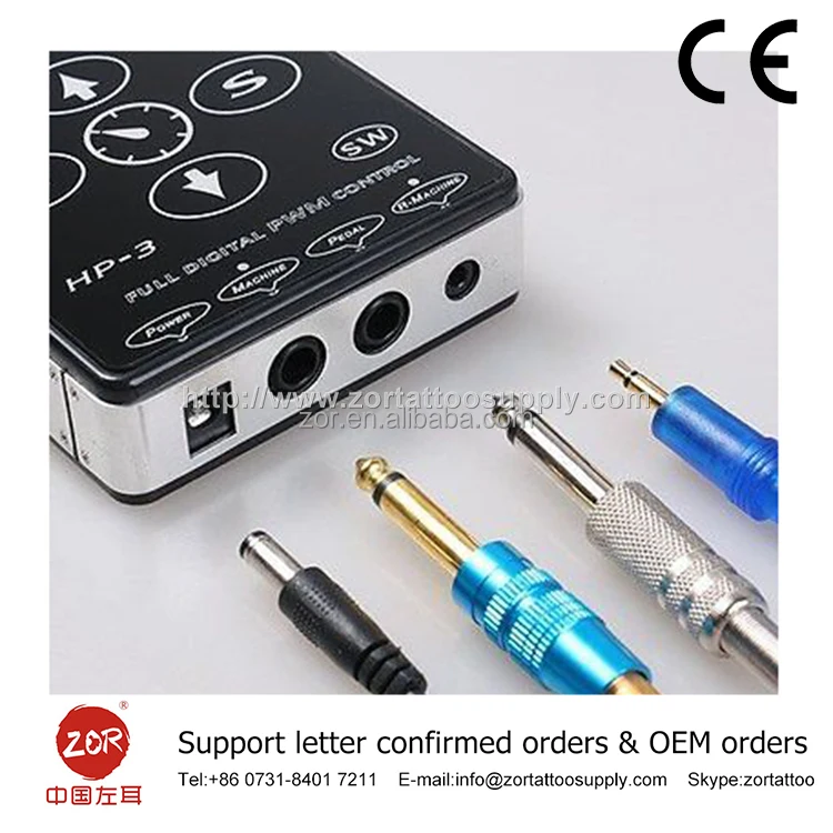 Wholesale Frequency 50/60HZ hurricane hp-3 makeup Tattoo Power Supply for tattoo kits