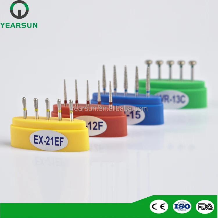 Mani carbide dental diamond burs with low price for high speed handpiece