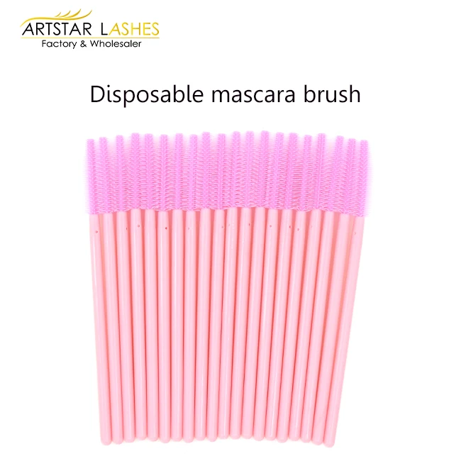 Wholesale 100PCS/Pack micro eyelash extension tools disposable makeup cotton swab Applicators Brushes wiyh lone use