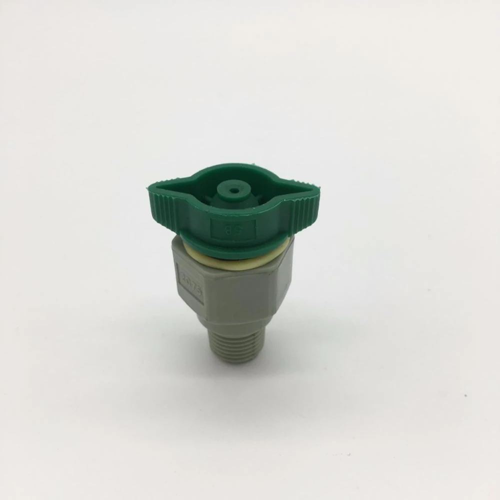 Plastic quick release and dismantle solid /full jet cone spray nozzle