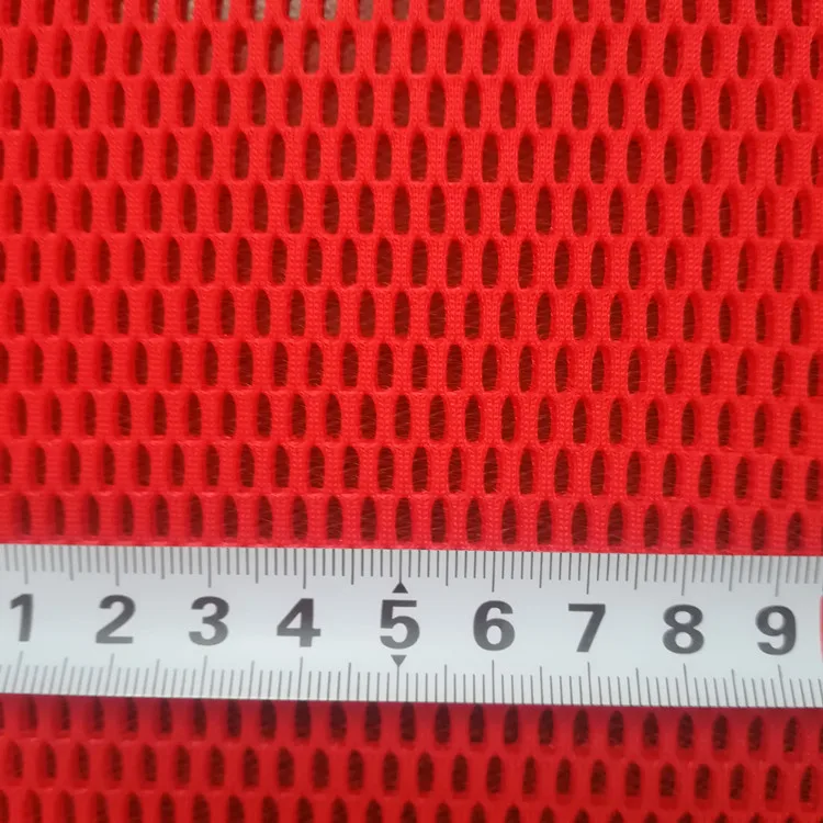 3D Air Mesh Hexagon Honeycomb Fabric Sandwich Mesh Fabric