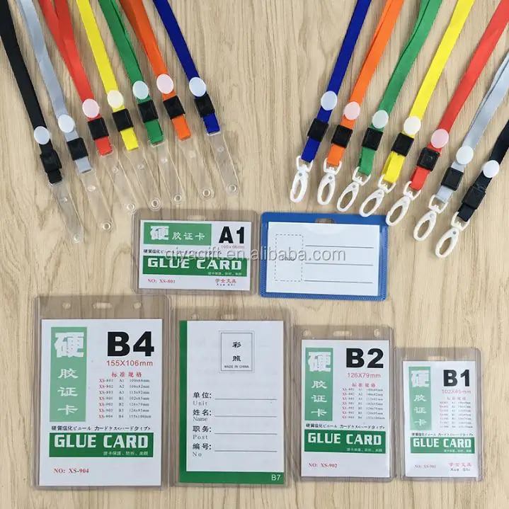 Promotional business transparent custom made pvc card holder