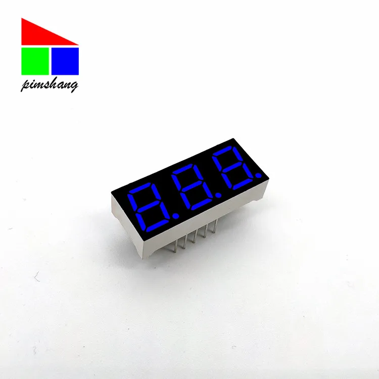 
3 digit 7 segment 0.39 inch LED digital tube manufacturer guarantees good quality and after-sales service 