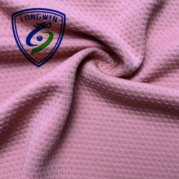 Breathable coolpass 100 polyester quick dry wicking honeycomb mesh fabric for sports clothing