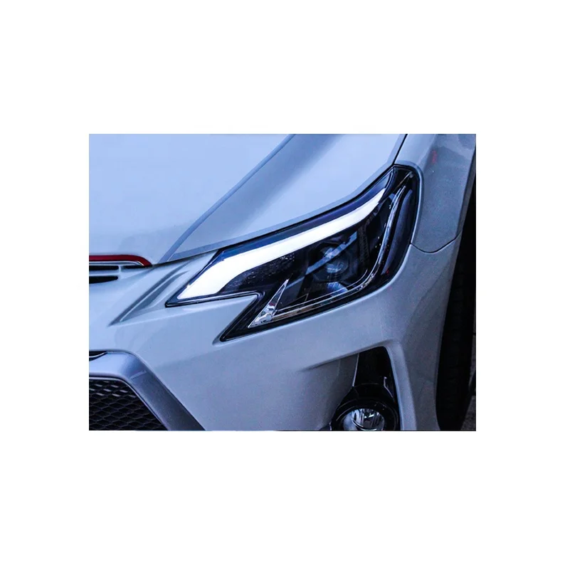 Wholesale strip DRL projector lens headlights For New Reiz vertiga Mark X 2014-2015 year