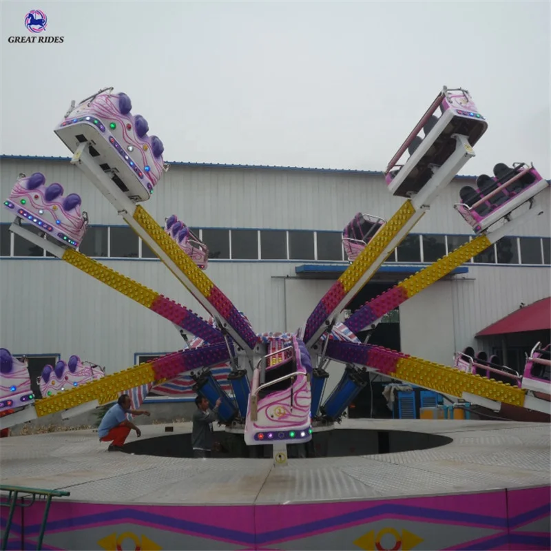 Популярные Семейные игры funfair, механические аттракционы, вращающаяся прыгающая машина для продажи