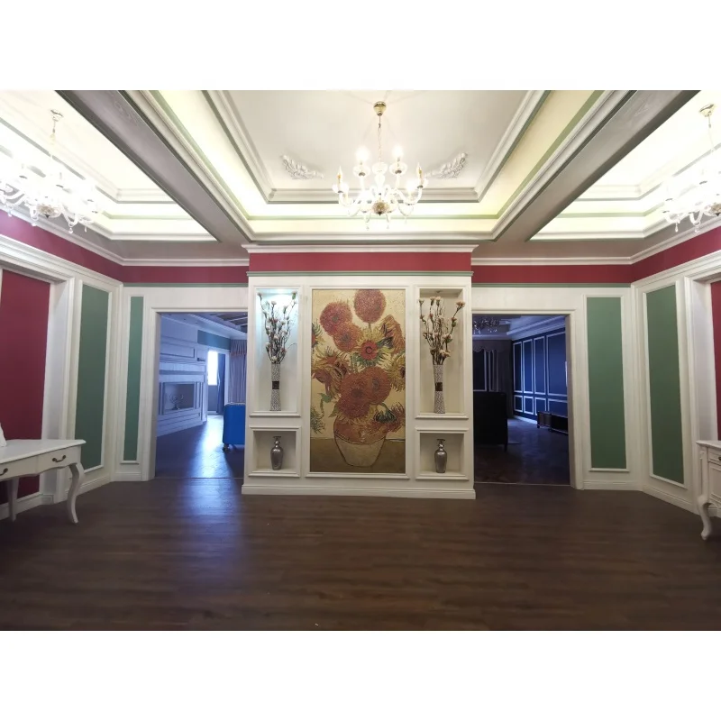 Xiaoya classic WPC Bamboo wood fiberComposite wall panel pvc building materials