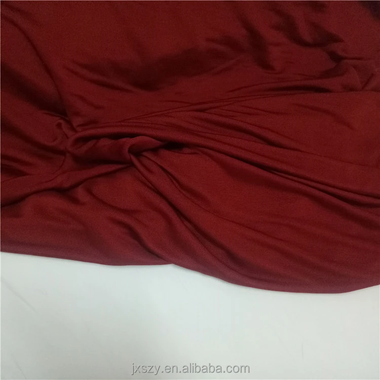 Jersey knit fabric 100% pure silk fabric