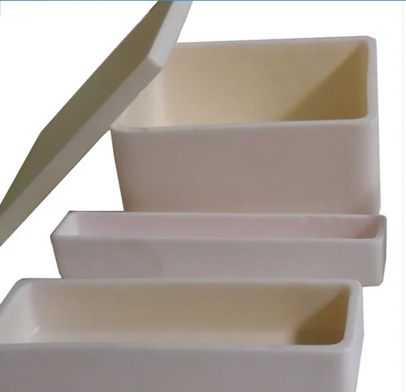 99.7% Alumina ceramic crucible