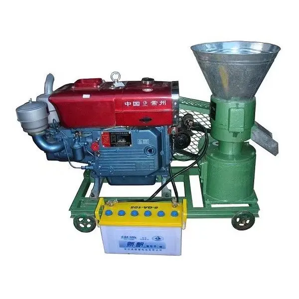 diesel power animal feed pellet machine diesel pellet machine