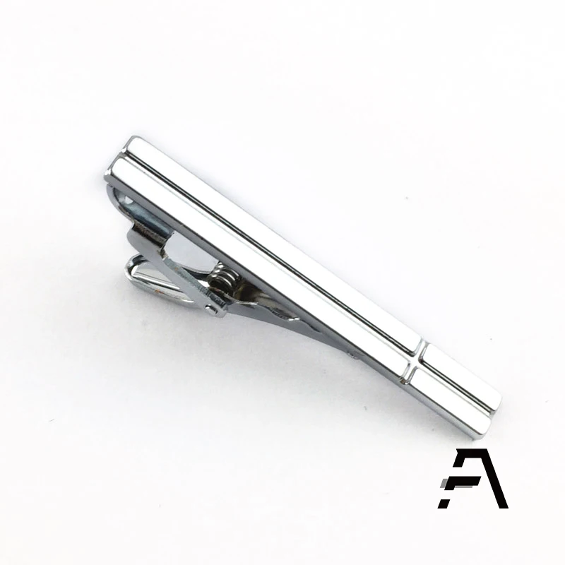 2,3 дюймовый Изысканный Классический зажим для галстука из нержавеющей стали