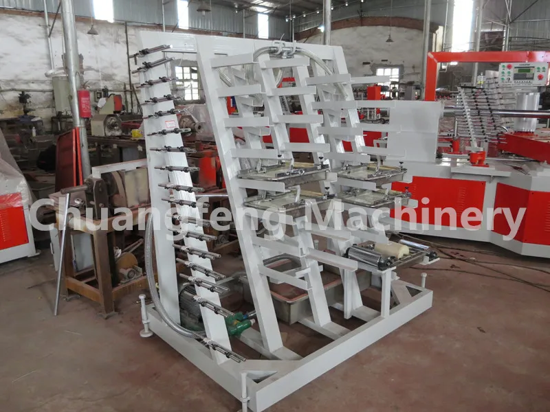 Automatic Large Size Long Thickness Spiral Cardboard Paper Tube Core Winding Making Machine with 4 heads
