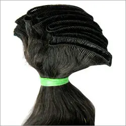 100% indian natural virgin human hair machine weft