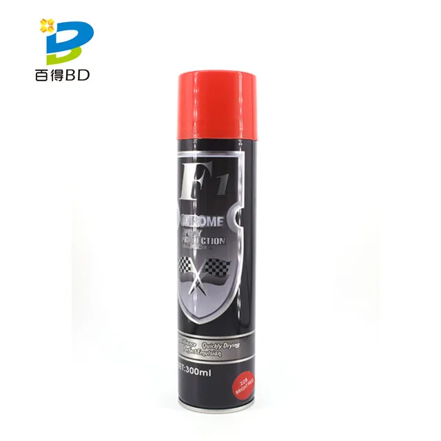 
300ml Cheap Liquid Mirror Chrome Effect spray paint 