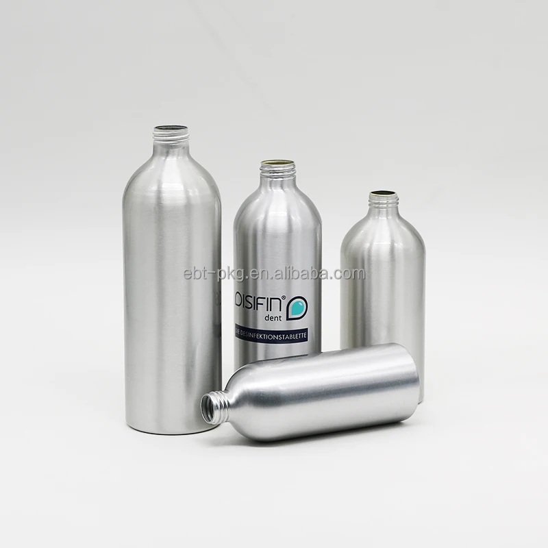 Экологичная алюминиевая бутылка для шампуня с насосом, 300 мл, 500 мл