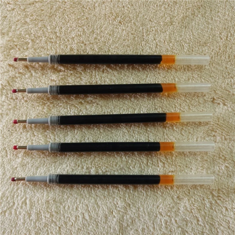 Ручка гелевая из твердой латуни ручной работы 0,5 мм