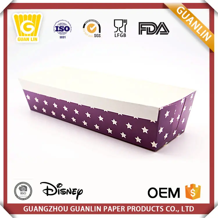 
Manufacturer customized wholesale colorful dot stripe printing rectangle cake baking pans 