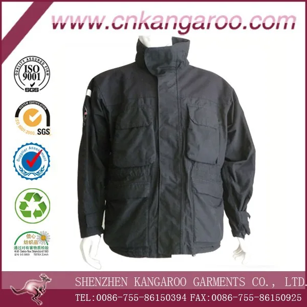 Горячие продажи экстремальных дешевые 65% хлопок 35% полиэстер черный зимний ВВС в стиле милитари для Германии/США