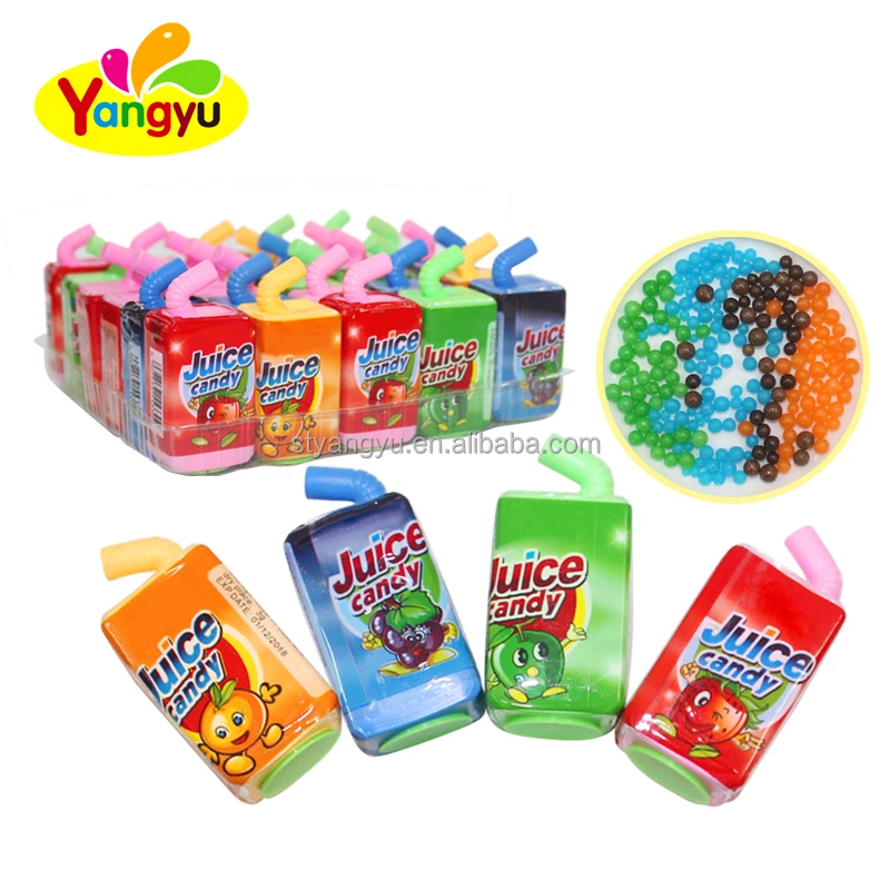 Popular Colorful Pipette Bottle Inside Juicy Mini Candy