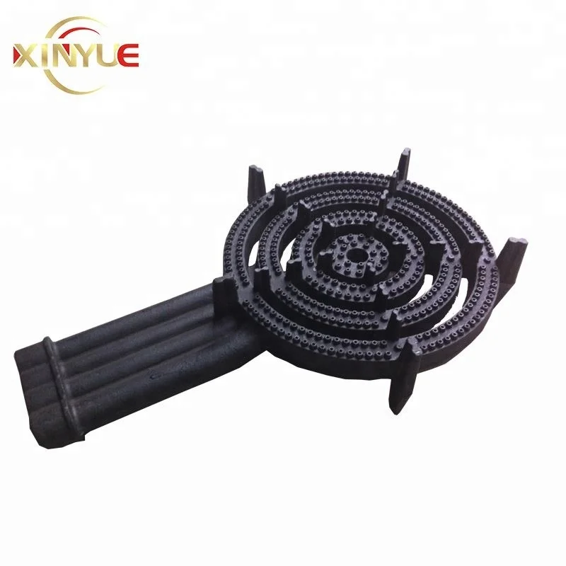 
3 rings color painted cheap cast iron gas burner 