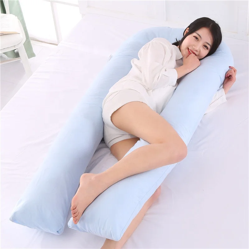 
High Quality Memory Foam Filled Maternity Pillow PregnancyBack Sleeping Pillow 