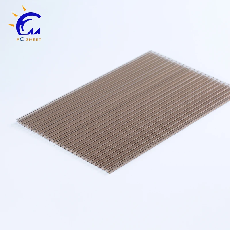 multiwall polycarbonate sheet 6mm flat roof greenhouse