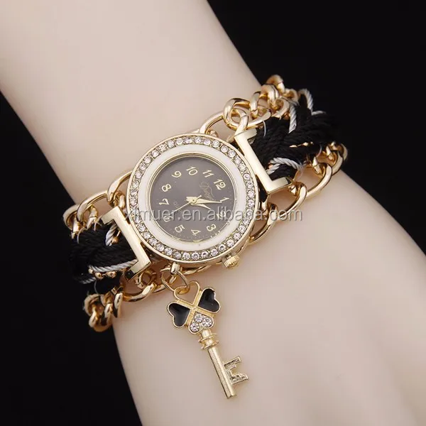 Factory chain bracelet watch fancy lady watch