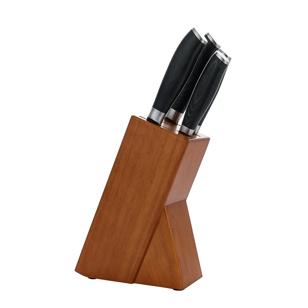 
Professional german steel pakka wood forged handle chef knife kitchen knife kitchen knives set 