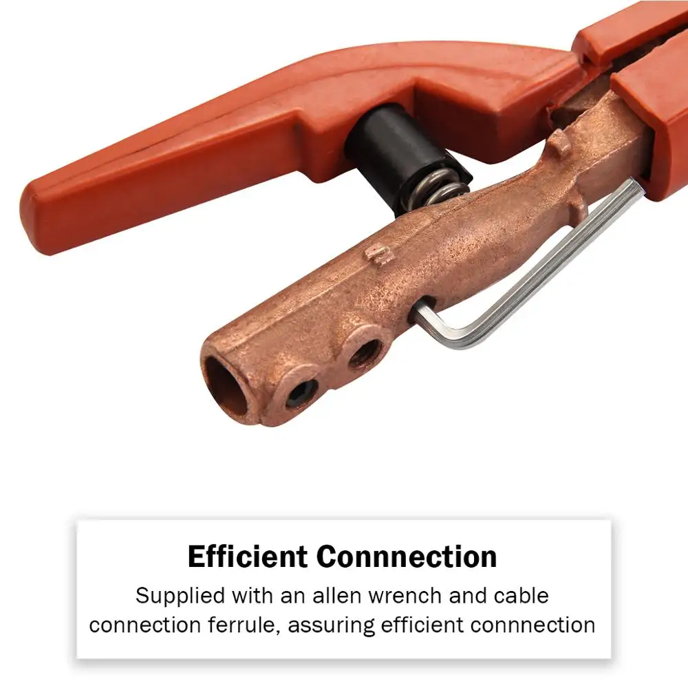 High Quality 300A 500A American Type Welding Electrode Holder For Welding Cable