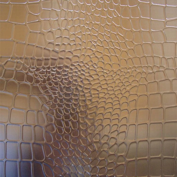 Press mould for melamine leather texture laminate