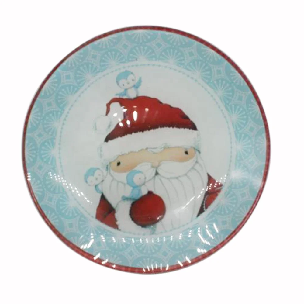 
Customized decal glass tableware Glass dishes&plates 