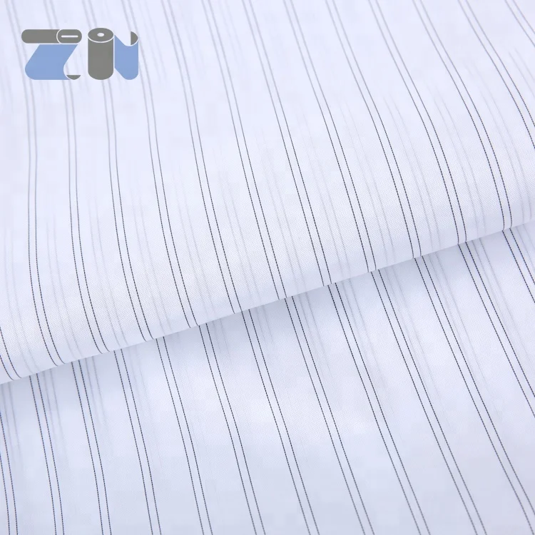 yarn-dyed taffeta black yarn strips sleeve lining fabric