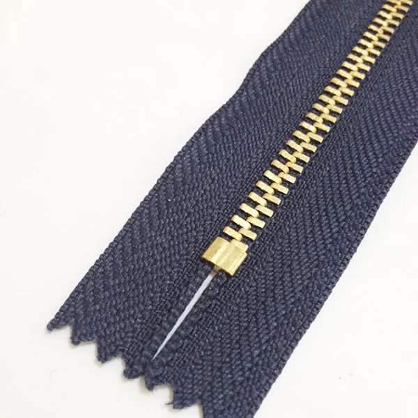3 # Джинсовая молния для брюк, металлическая молния