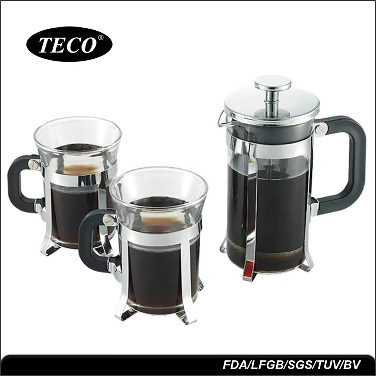 Promotion 3 Pcs French Coffee Press Set  Coffee Press,Glass Coffee Sets