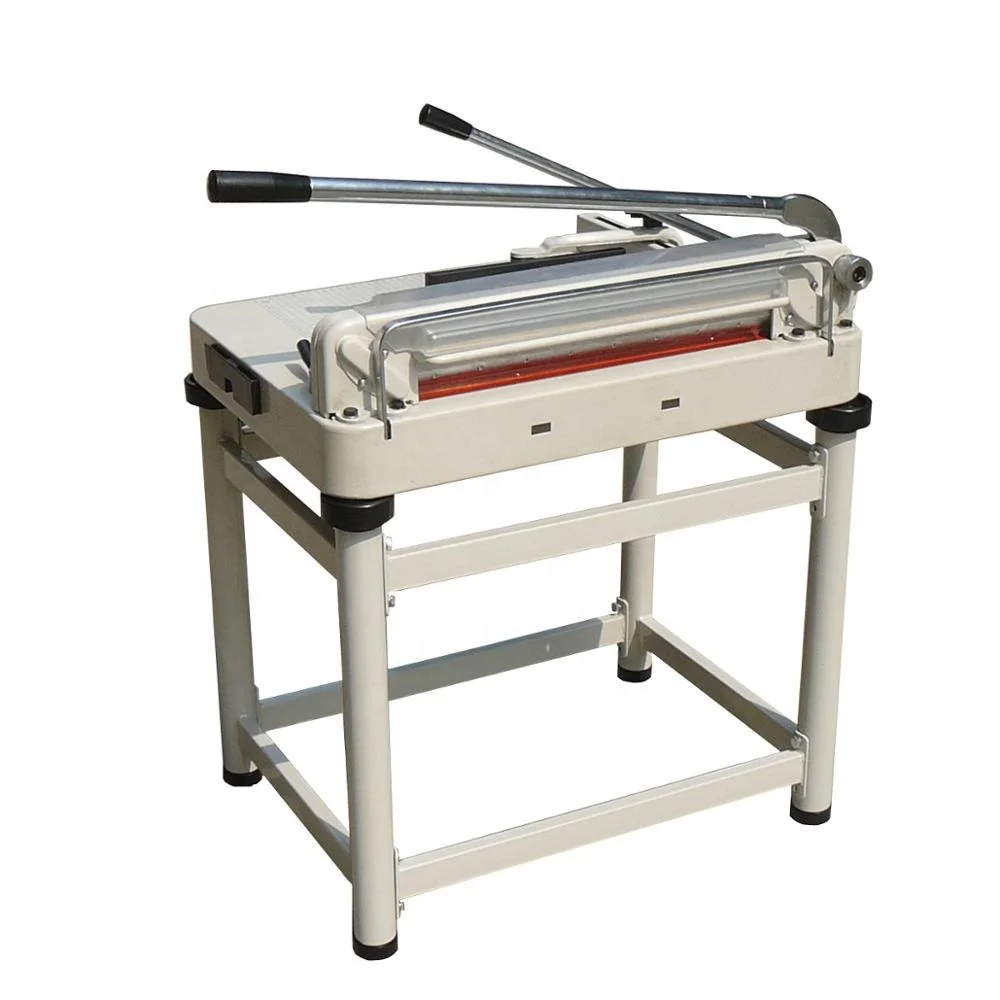 868-A3 heavy duty desktop manual a3 paper cutter cutting machine with quick action clamp function